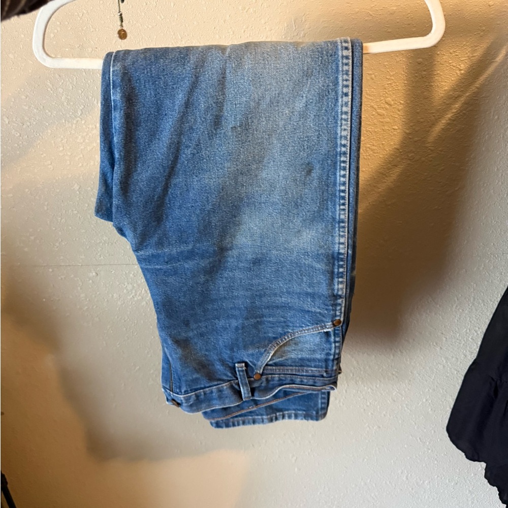 Wrangler Men's Relaxed Jeans - Blue